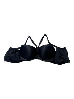 Victoria's Secret Sport Knockout front-close bra 36DD Black Molded Cups workout